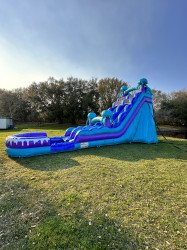 20ft electric water slide