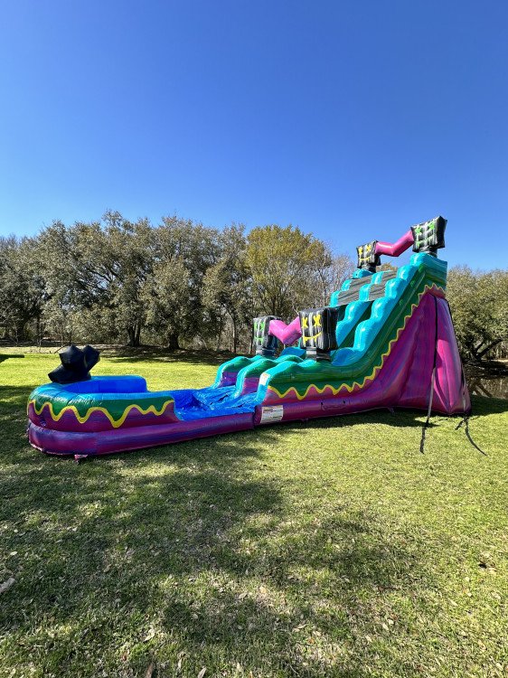 20ft level up water slide