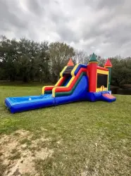 9ft multi color single lane combo