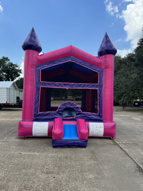 Marble Pink bounce house