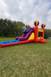 9ft balloon single lane combo