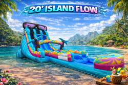 20ft. extended dbl. lane Island flow