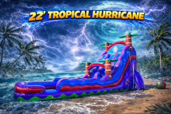 22ft extended double lane tropical hurricane