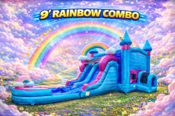 9ft rainbow double lane combo