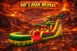 18ft lava rush