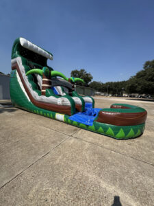 Tropical water slide rental