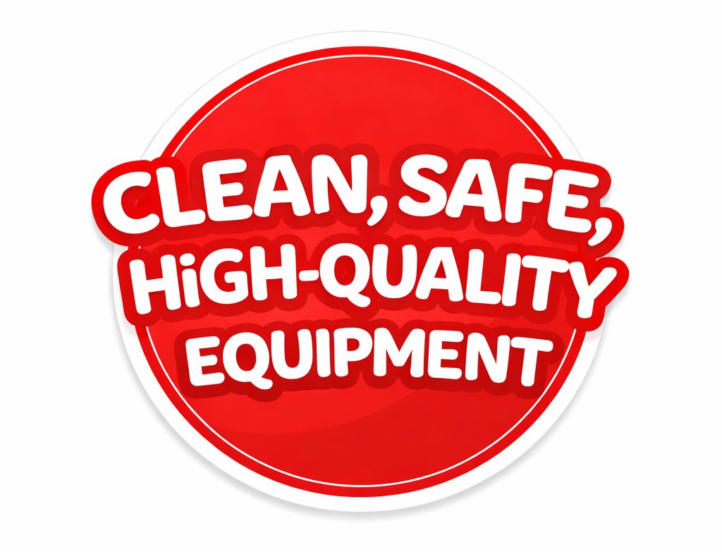 Clean Safe Equipment Badge