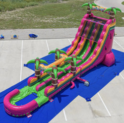 IMG 5153 1785893561 22ft Magenta Dual Lane with slip and slide