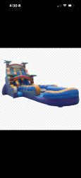 22ft dbl extended lane tiki plunge
